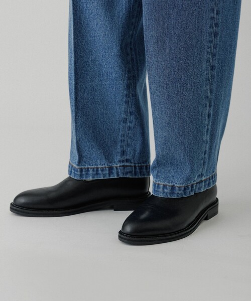 ADAM ET ROPE'（アダムエロペ）の「ワイド イージー ブリーチ デニムパンツ / ADAM ET ROPE' JEANS -GRID-（デニムパンツ・メンズ・ブルー系その他4・M/L）」の9枚目の写真