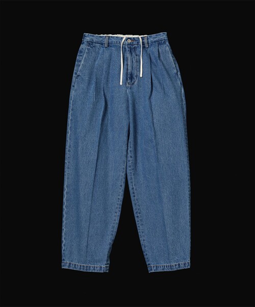 ADAM ET ROPE'（アダムエロペ）の「ワイド イージー ブリーチ デニムパンツ / ADAM ET ROPE' JEANS -GRID-（デニムパンツ・メンズ・ブルー系その他4・M/L）」の12枚目の写真