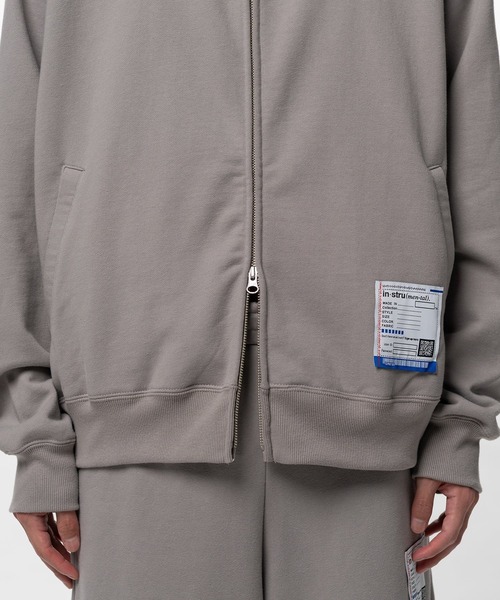 In・stru(men-tal).(インストルメンタル)の「【in・stru(men-tal).】HEAVY WEIGHT FRENCH TERRY ZIP PARKA(パーカー・メンズ・ブラック/ライトグレー・46/44/48)」の12枚目の写真