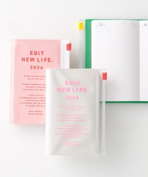 EDiT（エディット）の「EDiT 手帳 2026 スケジュール帳 2026年4月始まり 1日1ページ B7変型 タイポポケット（手帳/メモ帳）」