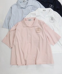 コットン100%スキッパープルオーバー