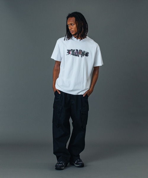 XLARGE(エクストララージ)の「LETTERING S/S TEE(Tシャツ/カットソー・メンズ・ブラック/ホワイト/ネイビー・S/M/L/XL)」の4枚目の写真