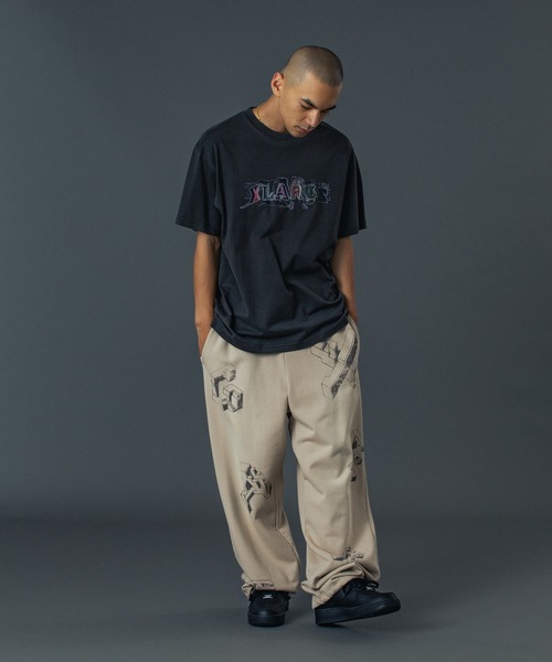 XLARGE(エクストララージ)の「LETTERING S/S TEE(Tシャツ/カットソー・メンズ・ブラック/ホワイト/ネイビー・S/M/L/XL)」の9枚目の写真