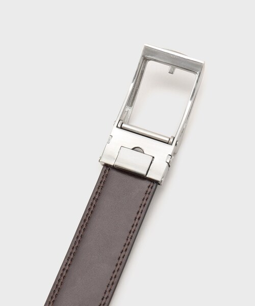 THE SHOP TK (ザ ショップ ティーケー )の「ワンタッチドレスベルト(ベルト・メンズ・ダークブラウン/ブラック・00)」の6枚目の写真