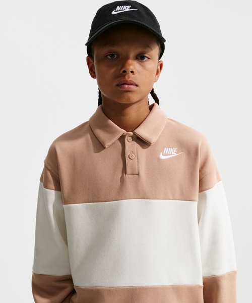 セール】ナイキ NIKE YTH NSW クラブ RUBGY FT LBR（ポロシャツ