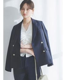 SNIDEL | Sustainableダブルブレストジャケット(テーラードジャケット)