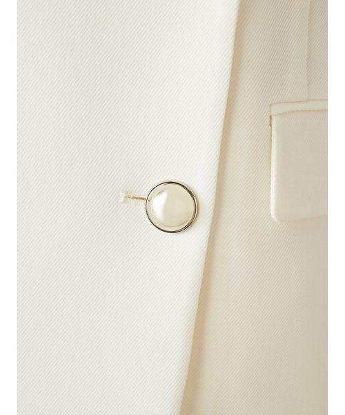 SNIDEL（スナイデル）の「Sustainableダブルブレストジャケット（テーラードジャケット・レディース・アイボリー/グレー/ネイビー・0/1）」の14枚目の写真
