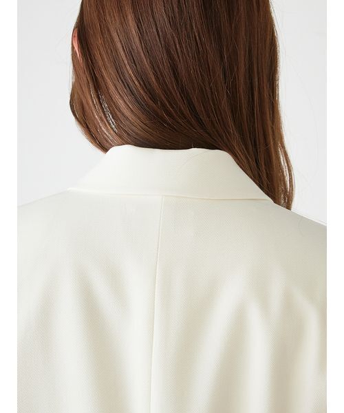 SNIDEL（スナイデル）の「Sustainableダブルブレストジャケット（テーラードジャケット・レディース・アイボリー/グレー/ネイビー・0/1）」の18枚目の写真