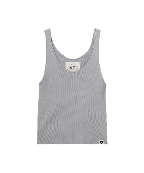 A BATHING APE（アベイシングエイプ）の「RIBBED VEST（ニット/セーター・レディース・グレー/アイボリー/ネイビー・SMALL/X-SMALL）」の3枚目の写真