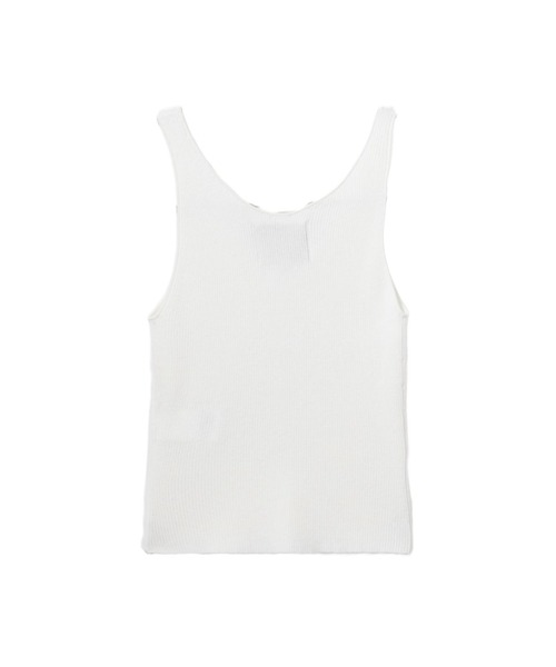 A BATHING APE（アベイシングエイプ）の「RIBBED VEST（ニット/セーター・レディース・グレー/アイボリー/ネイビー・SMALL/X-SMALL）」の4枚目の写真