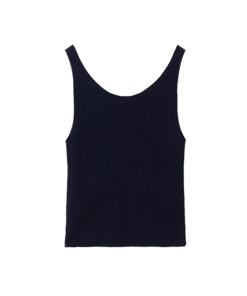 A BATHING APE（アベイシングエイプ）の「RIBBED VEST（ニット/セーター・レディース・グレー/アイボリー/ネイビー・SMALL/X-SMALL）」の6枚目の写真