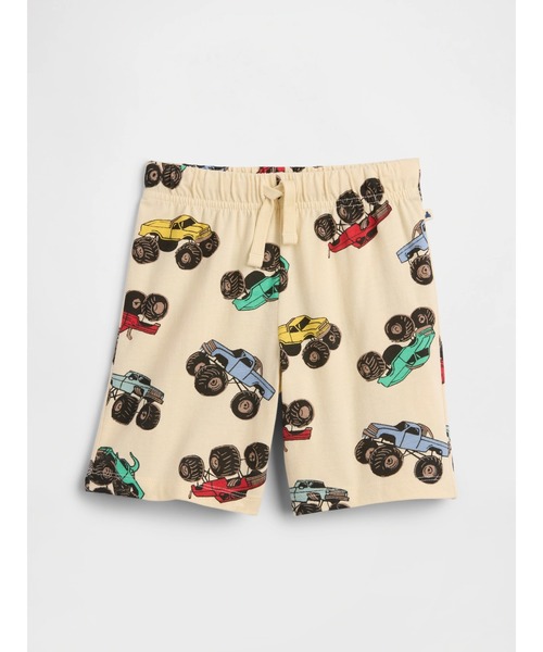 GAP(ギャップ)の「babyGap プリント ジャージー プルオンショートパンツ(その他パンツ・キッズ・アイボリー・110cm/105cm/100cm/95cm/90cm/80cm/70cm)」の1枚目の写真