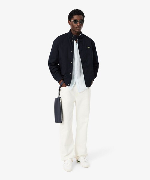 LACOSTE(ラコステ)の「防風 撥水 ハリントンジャケット(ブルゾン・メンズ・ベージュ・50/48/46/52)」の8枚目の写真