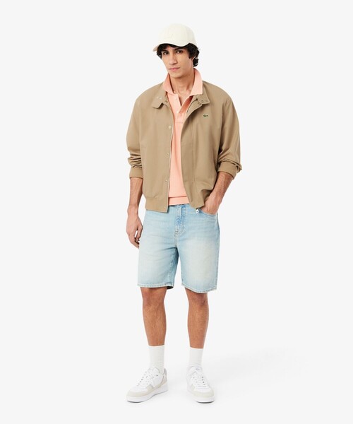 LACOSTE(ラコステ)の「防風 撥水 ハリントンジャケット(ブルゾン・メンズ・ベージュ・50/48/46/52)」の11枚目の写真