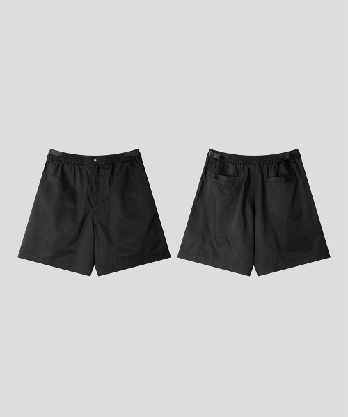 BLACK MOMENT（ブラックモーメント）の「テクニカルジッパーバンディングショーツ[ブラック]（その他パンツ・メンズ・ブラック・MEDIUM/LARGE）」の6枚目の写真