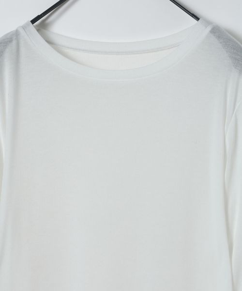 JEANASIS（ジーナシス）の「3カラーレイヤードヘンリー2ピース/666098（Tシャツ/カットソー・レディース・イエロー系その他/ブラック系その他/グレー系その他・FREE）」の12枚目の写真