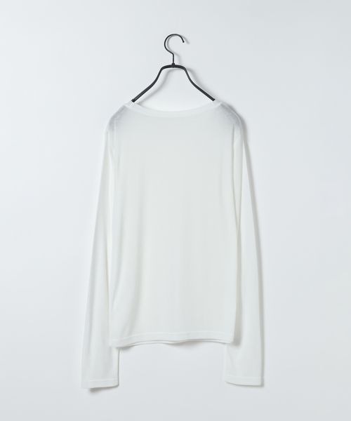 JEANASIS（ジーナシス）の「3カラーレイヤードヘンリー2ピース/666098（Tシャツ/カットソー・レディース・イエロー系その他/ブラック系その他/グレー系その他・FREE）」の13枚目の写真