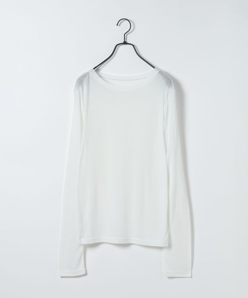 JEANASIS（ジーナシス）の「3カラーレイヤードヘンリー2ピース/666098（Tシャツ/カットソー・レディース・イエロー系その他/ブラック系その他/グレー系その他・FREE）」の14枚目の写真