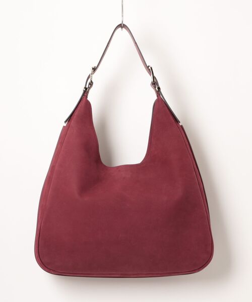 MICHAEL KORS（マイケルコース）の「NOLITA ヌバック ホーボー ショルダー ラージ（ショルダーバッグ・レディース・レッド系・FREE）」の2枚目の写真