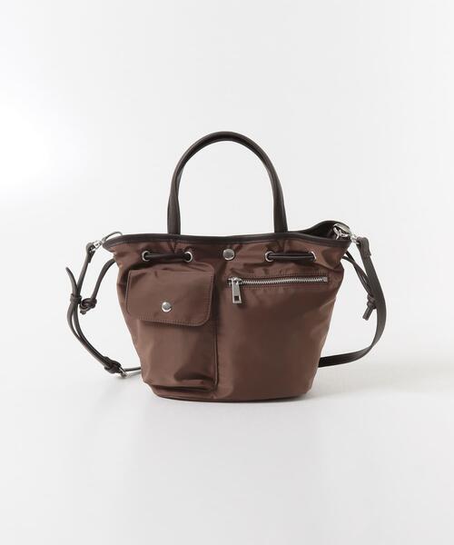 RODE SKO(ロデスコ)の「『Ssize』hun RODESKO Dual pocket tote small(トートバッグ・レディース・ブラウン/ブラック・ONE)」の1枚目の写真