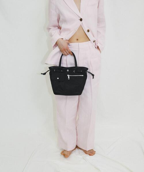 RODE SKO(ロデスコ)の「『Ssize』hun RODESKO Dual pocket tote small(トートバッグ・レディース・ブラウン/ブラック・ONE)」の2枚目の写真
