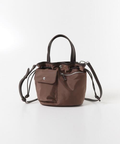 RODE SKO(ロデスコ)の「『Ssize』hun RODESKO Dual pocket tote small(トートバッグ・レディース・ブラウン/ブラック・ONE)」の7枚目の写真