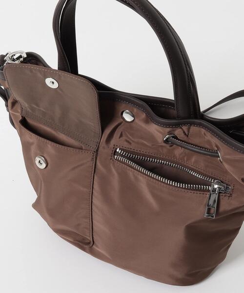 RODE SKO(ロデスコ)の「『Ssize』hun RODESKO Dual pocket tote small(トートバッグ・レディース・ブラウン/ブラック・ONE)」の10枚目の写真