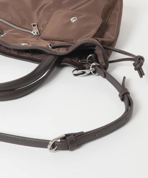 RODE SKO(ロデスコ)の「『Ssize』hun RODESKO Dual pocket tote small(トートバッグ・レディース・ブラウン/ブラック・ONE)」の11枚目の写真