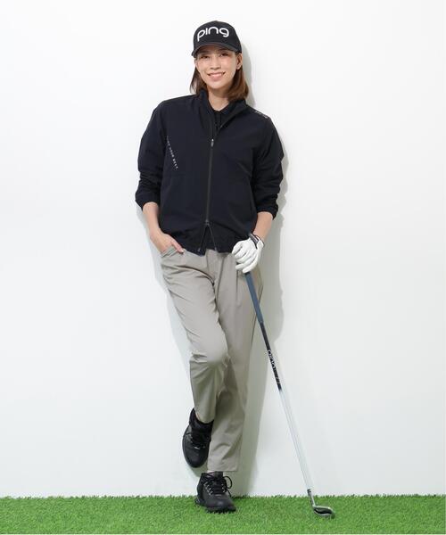 PING(ピン)の「【PING APPAREL】全方向ストレッチ二重織フィット&ストレッチワンタックテーパードパンツ<PERFORMANCE> (LADIES)(その他パンツ・レディース・ブラック/グレー/ブルー系その他・L/LL/M/S/XS)」の11枚目の写真