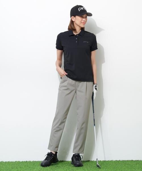 PING(ピン)の「【PING APPAREL】全方向ストレッチ二重織フィット&ストレッチワンタックテーパードパンツ<PERFORMANCE> (LADIES)(その他パンツ・レディース・ブラック/グレー/ブルー系その他・L/LL/M/S/XS)」の12枚目の写真