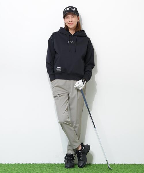 PING(ピン)の「【PING APPAREL】全方向ストレッチ二重織フィット&ストレッチワンタックテーパードパンツ<PERFORMANCE> (LADIES)(その他パンツ・レディース・ブラック/グレー/ブルー系その他・L/LL/M/S/XS)」の13枚目の写真