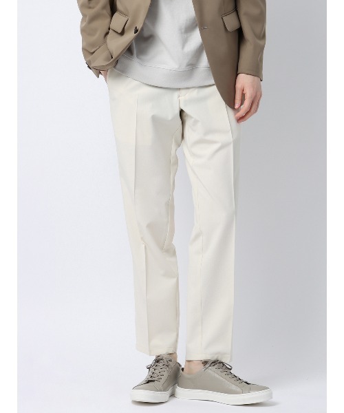 SUIT SQUARE(スーツスクエア)の「みんなのパンツ テーパードパンツ ウォッシャブル 裾上げ済み(スラックス・メンズ・ネイビー/ベージュ/カーキ/ホワイト・LL/S/M/L/3L/4L/5L)」の2枚目の写真