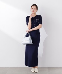 a mie（アミー）の「<a>ステッチニットSETUP   1216149301（ワンピース）」