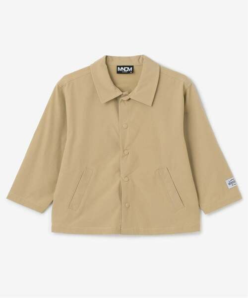 b・ROOM（ビールーム）の「【セットアップ可】ライトワークジャケット【MNCM】【子供服】【キッズ】【男の子】【女の子】（その他アウター・キッズ・ブラック/カーキ/ベージュ・110cm/140cm/150cm/130cm/120cm）」の4枚目の写真