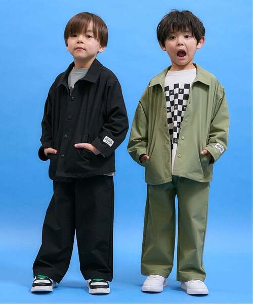 b・ROOM（ビールーム）の「【セットアップ可】ライトワークジャケット【MNCM】【子供服】【キッズ】【男の子】【女の子】（その他アウター・キッズ・ブラック/カーキ/ベージュ・110cm/140cm/150cm/130cm/120cm）」の21枚目の写真