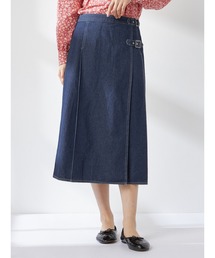 McGREGOR（マックレガー）の「デニム・ヒッコリープリーツスカート（スカート）」