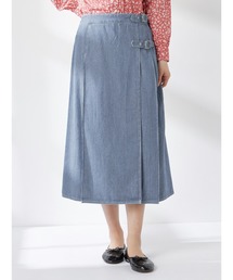 McGREGOR（マックレガー）の「デニム・ヒッコリープリーツスカート（スカート）」