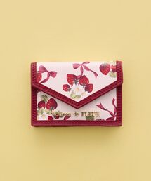 Maison de FLEUR（メゾンドフルール）の「いちご柄カードケース（カードケース）」