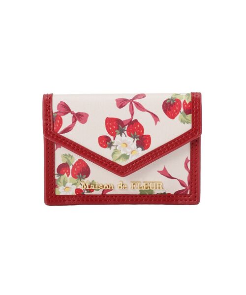 セール】いちご柄カードケース（カードケース）｜Maison de FLEUR