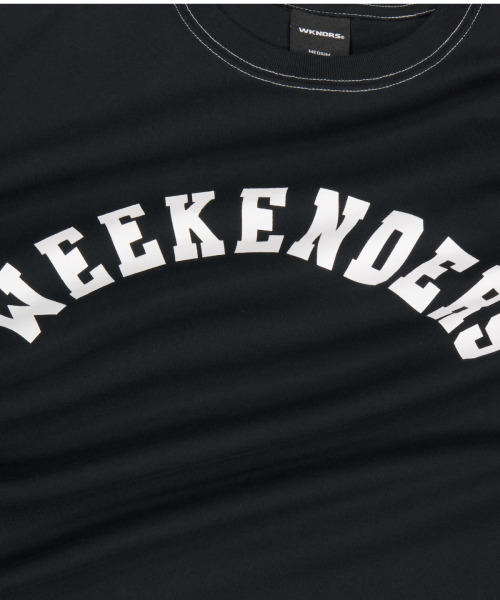 WKNDRS（ウィーキャンドース）の「ARC LOGO T-SHIRT (BLACK)（Tシャツ/カットソー・レディース・その他・SMALL/MEDIUM/LARGE/X-LARGE）」の4枚目の写真