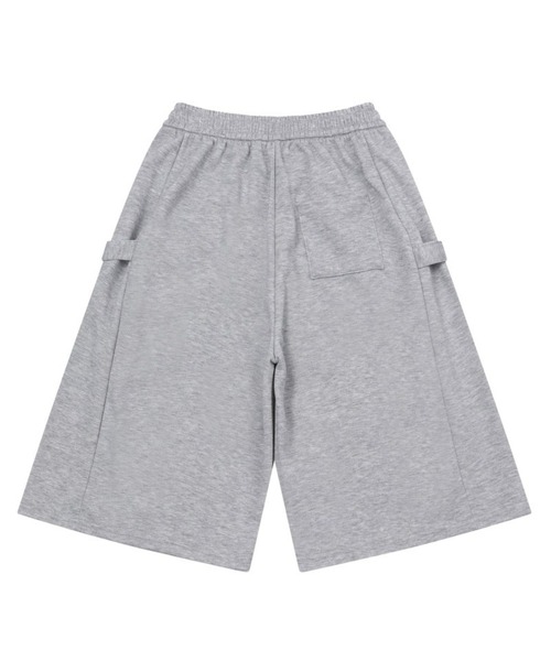 MUCENT(ムセント)の「【UNISEX】MUCENT/WEIRボタンハーフパンツ(スウェットパンツ・レディース・グレー/ブラック・FREE)」の15枚目の写真