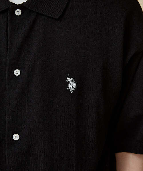 U.S. POLO ASSN.(ユーエスポロアッスン)の「U.S. POLO ASSN. × PUBLUX/ユーエスポロアッスン <接触冷感>別注 ポロ サマーニット カーディガン 限定展開(カーディガン/ボレロ・メンズ・ネイビー/ブラウン/ブラック/グレー/チャコールグレー・SMALL/MEDIUM/LARGE)」の9枚目の写真