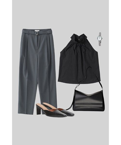 320SHOWROOM(320ショールーム)の「Shirring Halter Neck Back Button Blouse Black(シャツ/ブラウス・レディース・その他・FREE)」の15枚目の写真