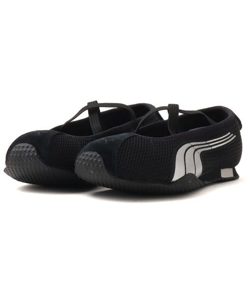 PUMA(プーマ)の「PUMA H-STREET BALLET WMNS / プーマ H-ストリート バレエ ウィメンズ(スニーカー・レディース・ブラック・22.5cm/23.0cm/23.5cm/24.0cm/24.5cm/25.0cm)」の2枚目の写真