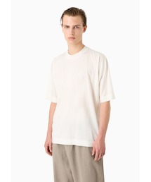 【エンポリオ アルマーニ】ASV オーバーサイズTシャツ リヨセル混紡ジャージー