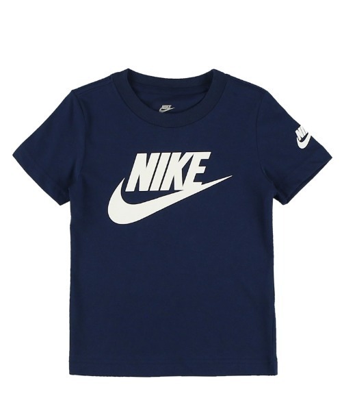 NIKE（ナイキ）の「NIKE Tシャツ (76J575)（Tシャツ/カットソー・キッズ・ブラック/ホワイト/ネイビー・90㎝/95cm/100cm）」の3枚目の写真