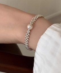 yu-ka（ユーカ）の「YU-KA:デザインパールブレスレット Designer pearl bracelet（ブレスレット）」