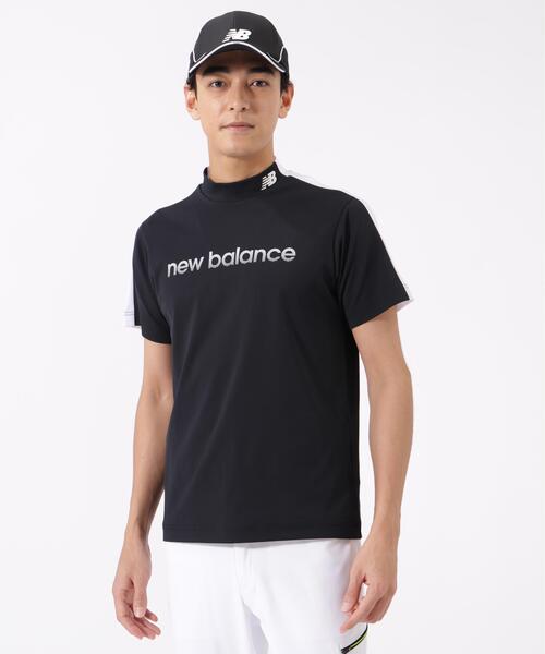 New Balance Golf(ニューバランスゴルフ)の「半袖 モックネック プルオーバー (MENS)(Tシャツ/カットソー・メンズ・ホワイト/イエロー/ブラック/パープル・MEDIUM/LARGE/X-LARGE/XX-LARGE)」の3枚目の写真