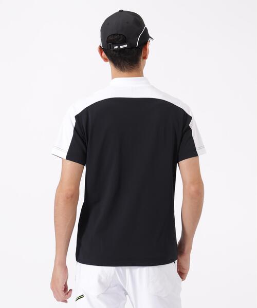 New Balance Golf(ニューバランスゴルフ)の「半袖 モックネック プルオーバー (MENS)(Tシャツ/カットソー・メンズ・ホワイト/イエロー/ブラック/パープル・MEDIUM/LARGE/X-LARGE/XX-LARGE)」の5枚目の写真