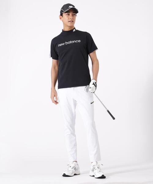 New Balance Golf(ニューバランスゴルフ)の「半袖 モックネック プルオーバー (MENS)(Tシャツ/カットソー・メンズ・ホワイト/イエロー/ブラック/パープル・MEDIUM/LARGE/X-LARGE/XX-LARGE)」の7枚目の写真